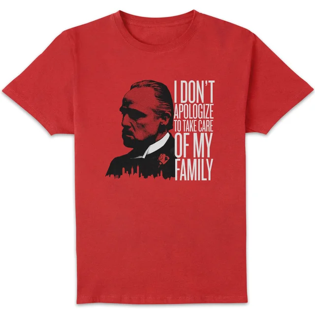 The Godfather I Dont Apologize Men's T-Shirt - Red