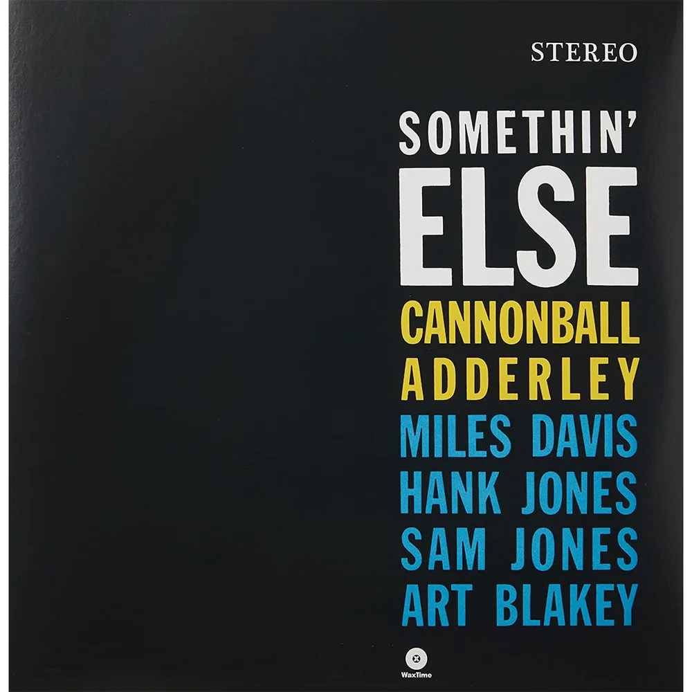 Cannonball Adderley - Somethin' Else Vinyl Image 1