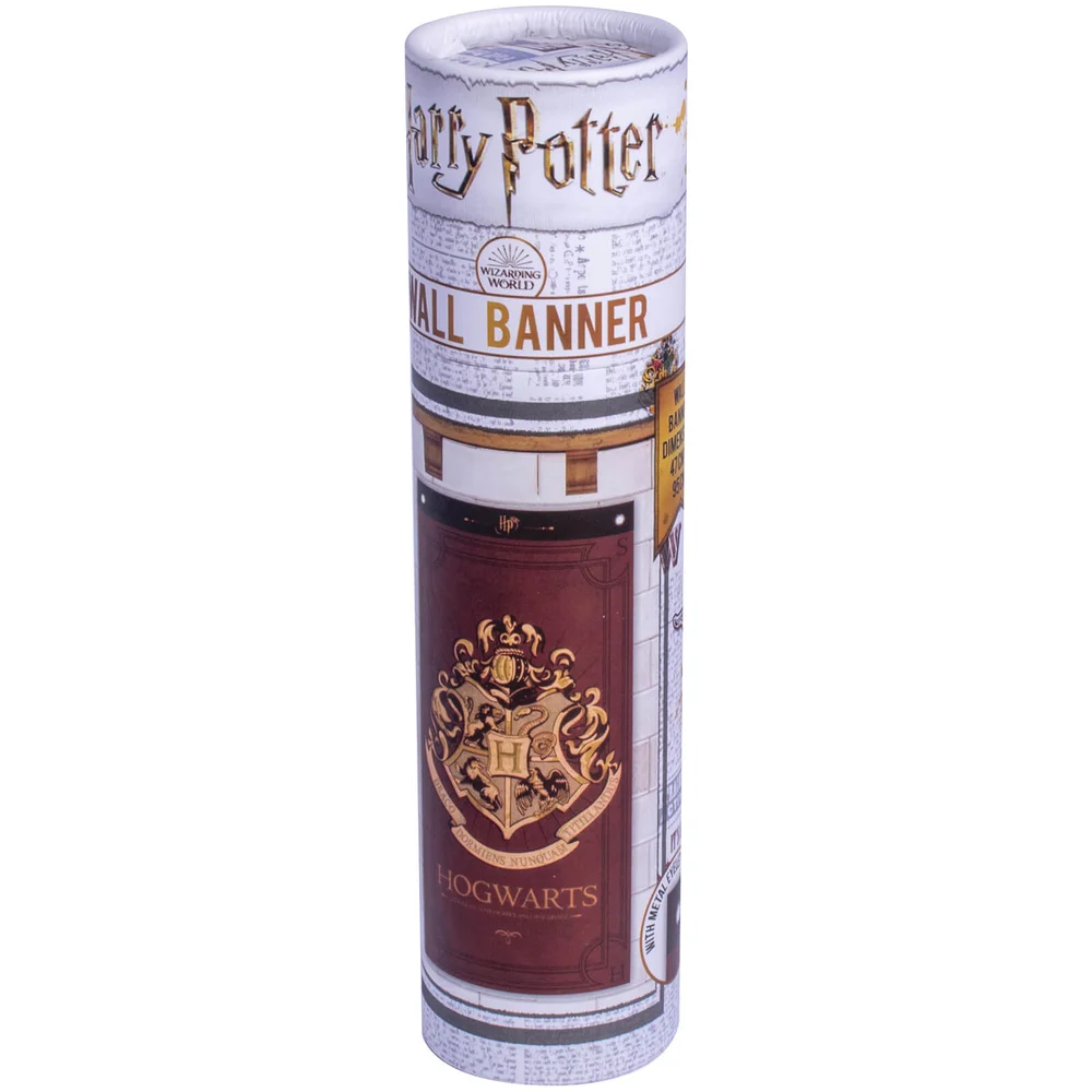 Harry Potter Burgundy Wall Banner Image 1