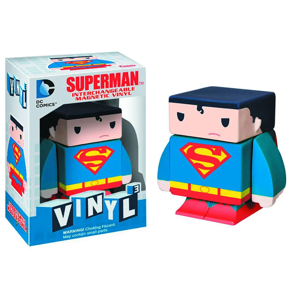 Funko DC Comics Vinyl-Cubed Superman Magnetic Figure Image 1