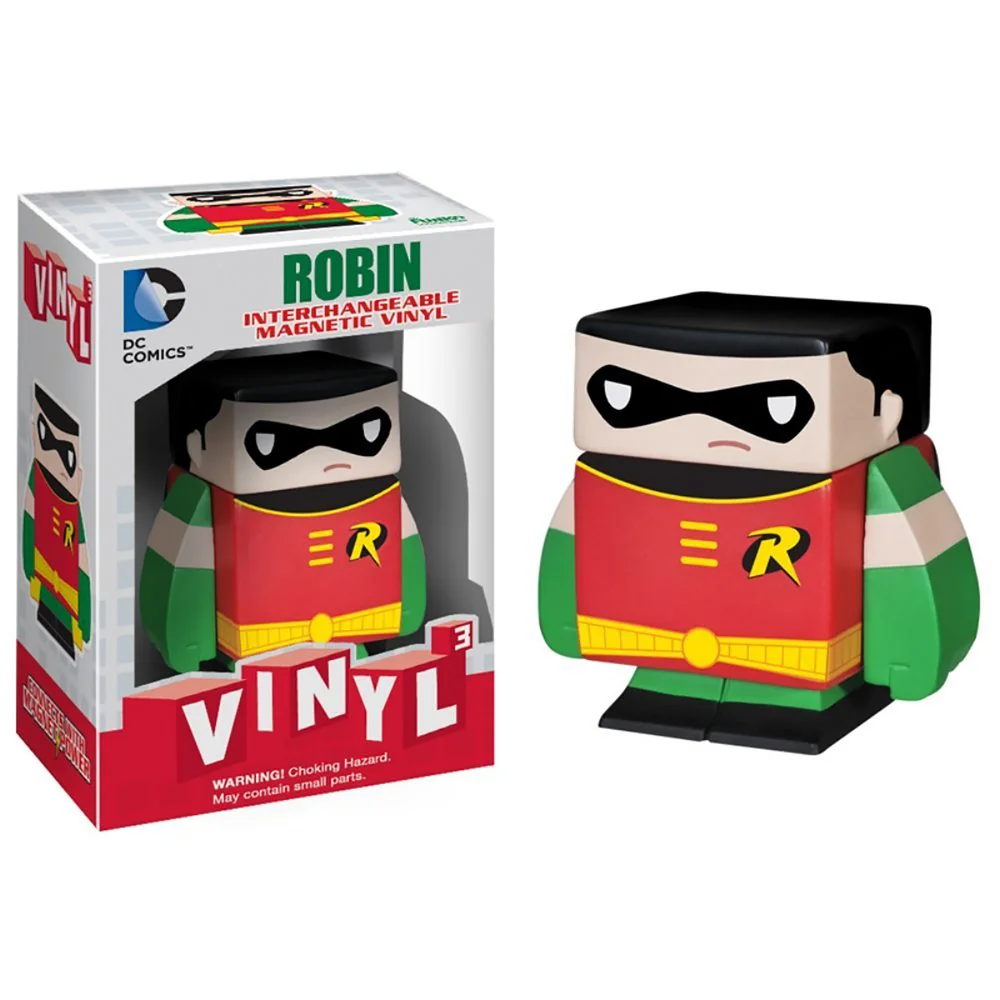Funko DC Comics Vinyl-Cubed Robin Magnetic Figure Image 1