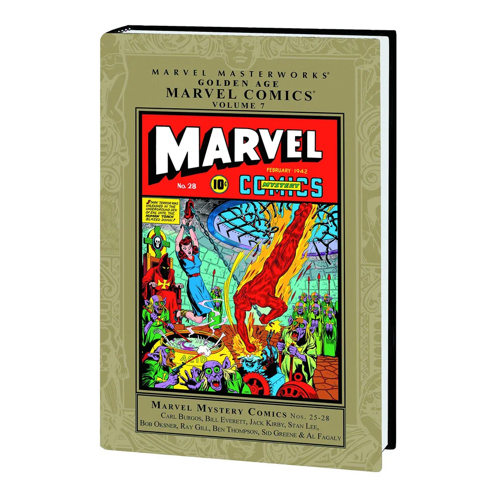 Marvel Marvel Masterworks: Golden Age Marvel Comics - Volume 7 Hardcover Graphic Novel Image 1