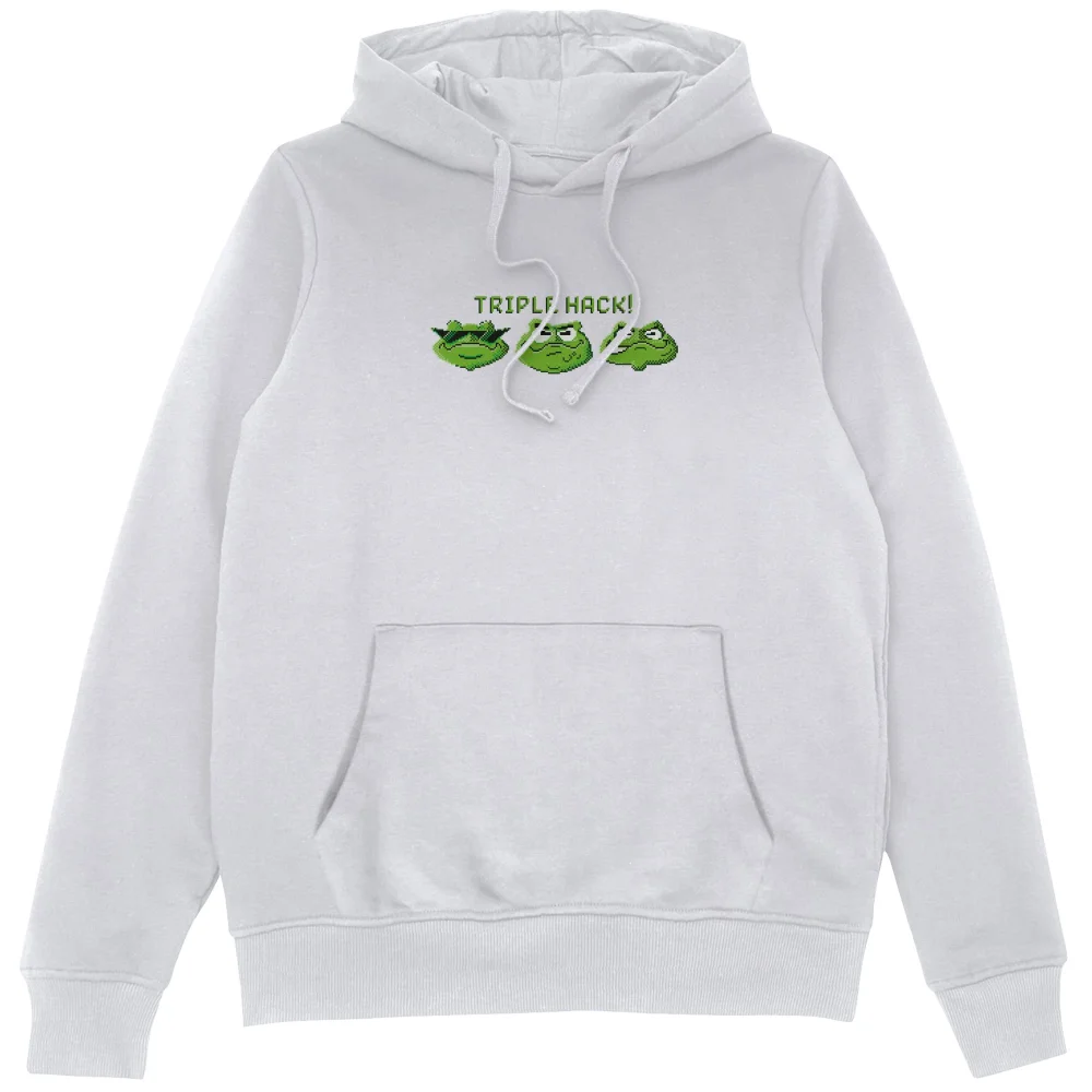 Battletoads Triple Hack! Unisex Hoodie - White - S - White Image 1