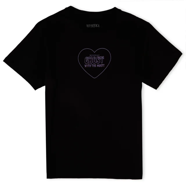 Beetlejuice Ghost With The Most Unisex T-Shirt - Black