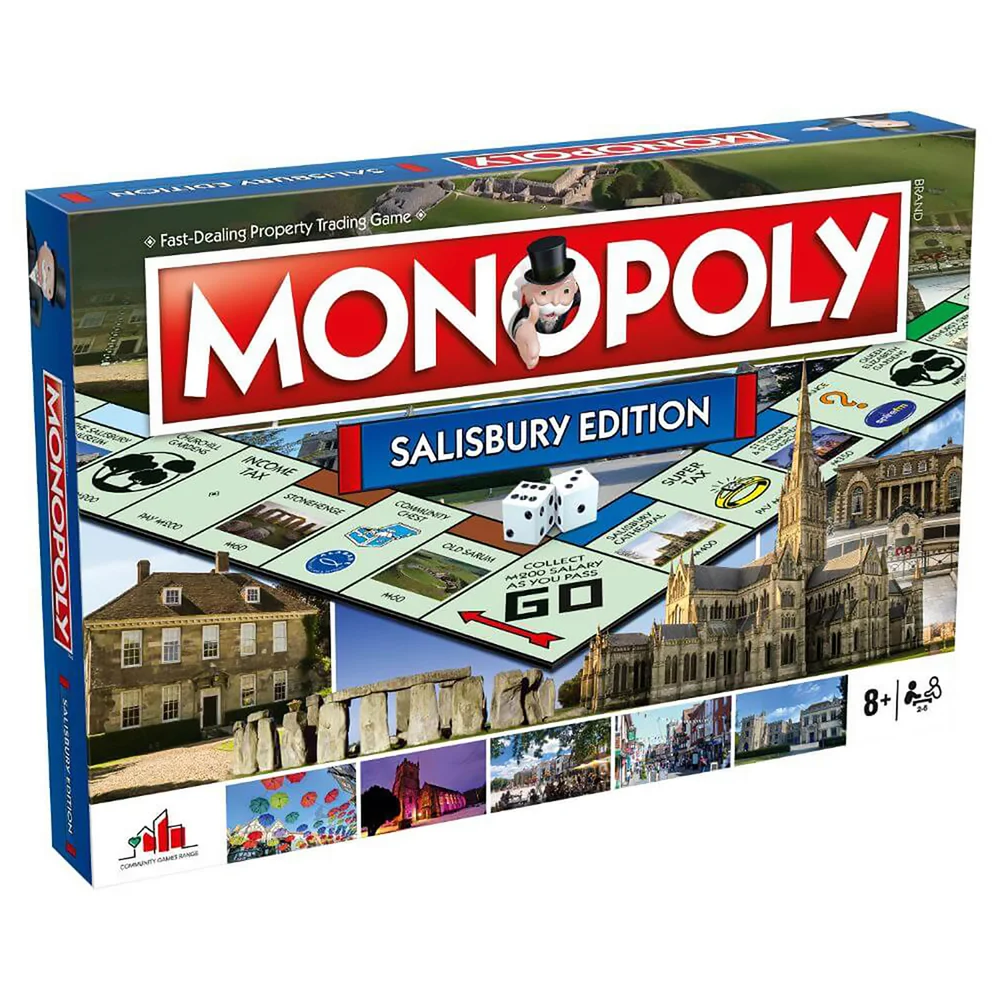 Monopoly Board Game - Salisbury Edition Image 1