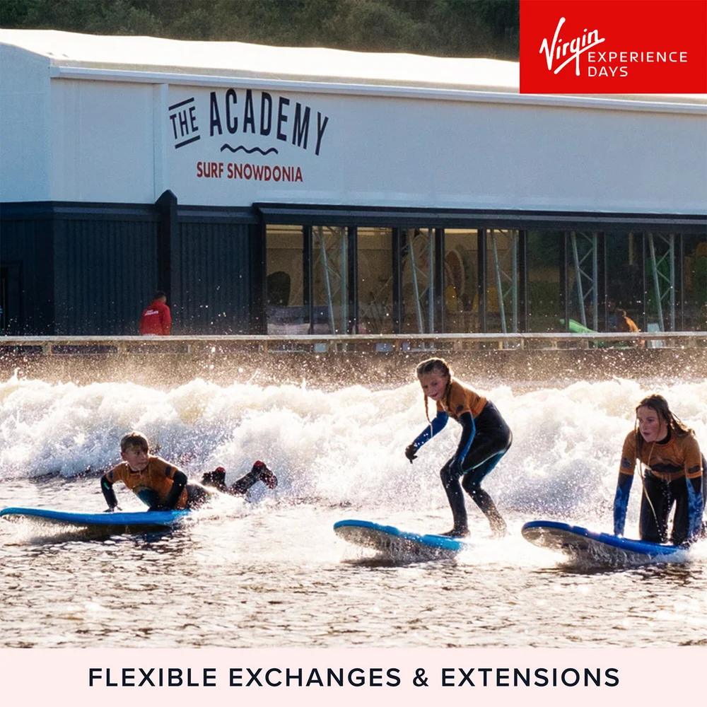 Beginner Surf Lesson for Two at Adventure Parc Snowdonia Image 1