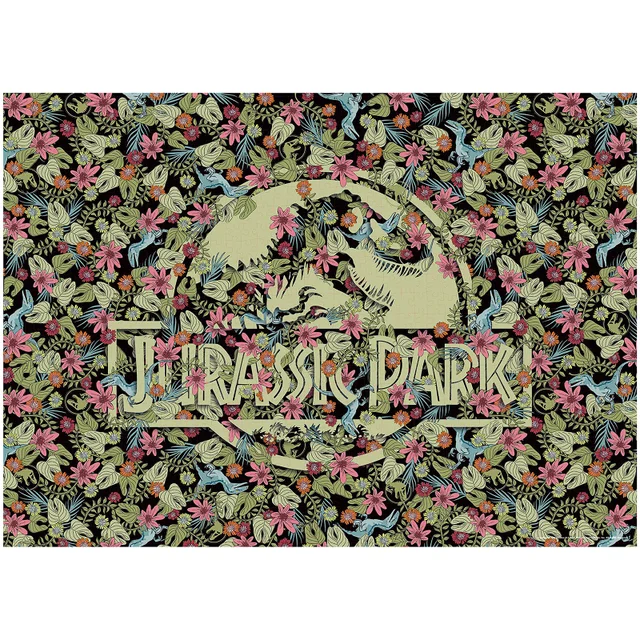 Jurassic Park Clever Girl Impossible 1000pc Puzzle - Zavvi Exclusive