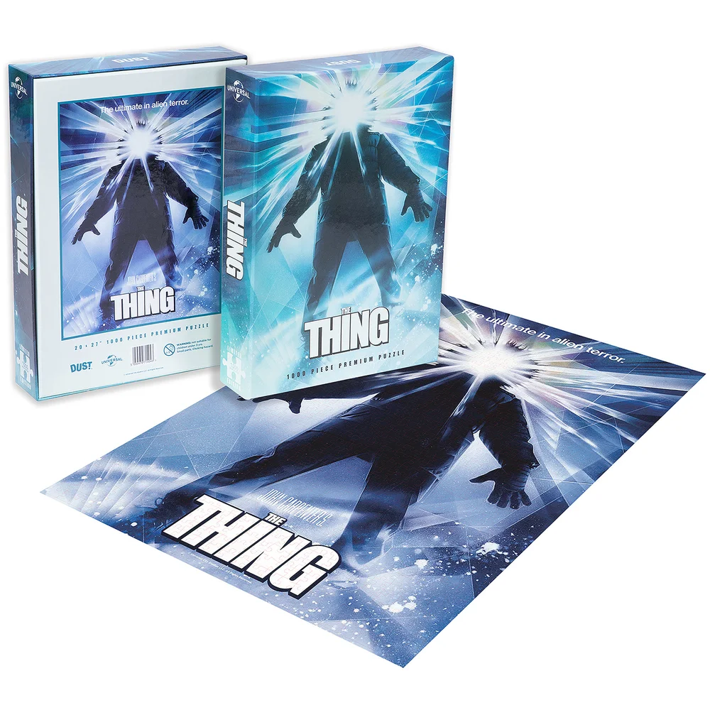 The Thing Classic Movie Poster 1000pc Puzzle - Zavvi Exclusive Image 1