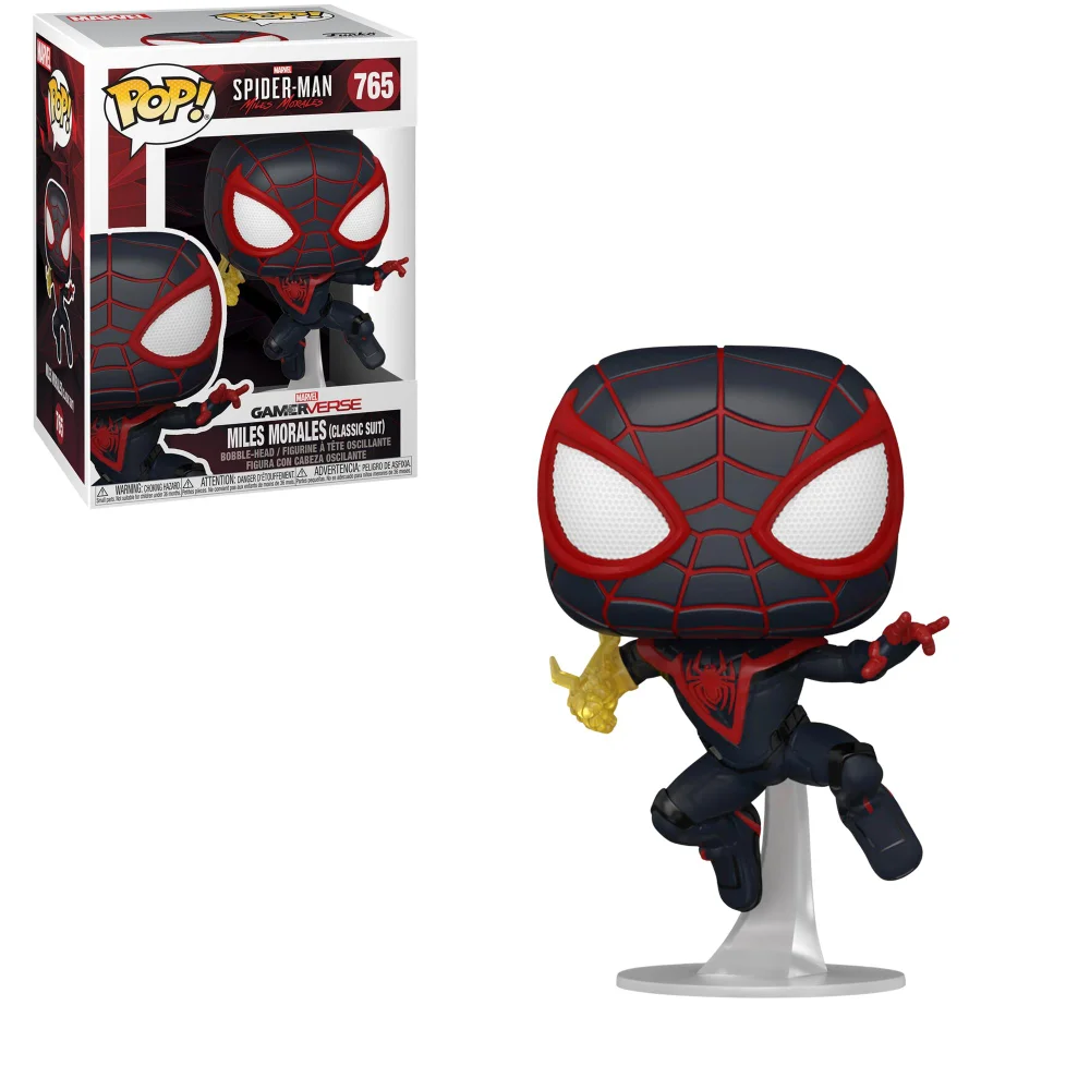 Marvel Spider-man: Miles Morales (Classic Suit) Pop! Vinyl Image 1