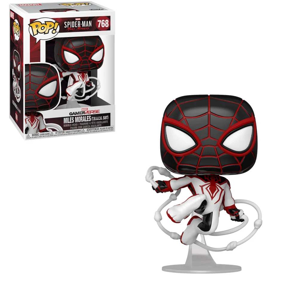 Marvel Spider-man: Miles Morales (T.R.A.C.K. Suit) Pop! Vinyl Image 1