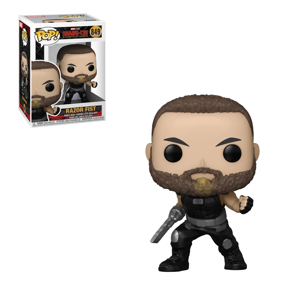 Marvel Shang Chi And The Legend Of The Ten Rings Razor Fist Pop! Vinyl Image 1