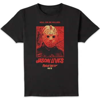Friday 13th Jason Lives Men's T-Shirt - Black
