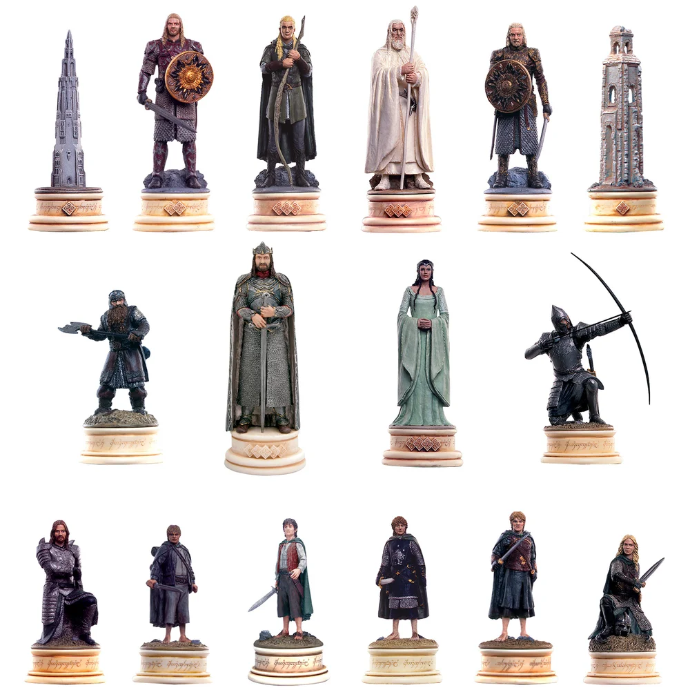 Eaglemoss Lord of the Rings Chess Collection - Mystery Set of 10 Figures Image 1
