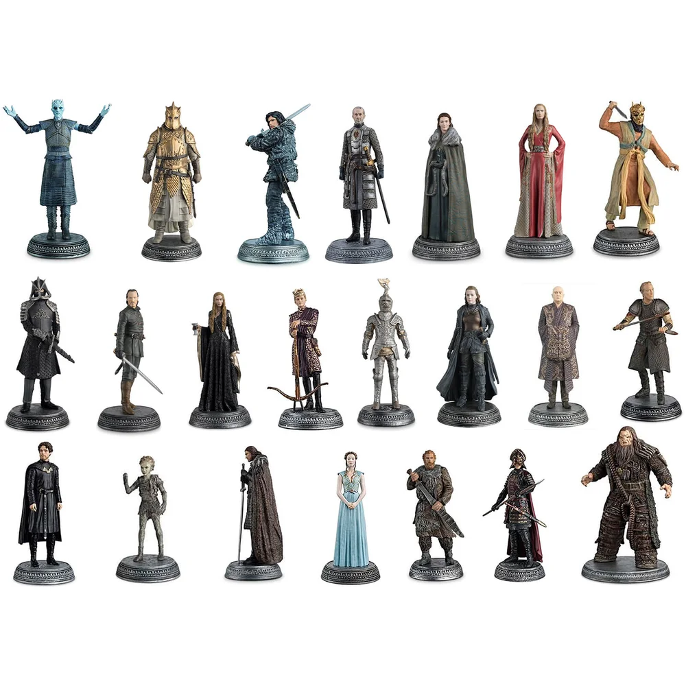 Game of Thrones Collectors Set of 22 Eaglemoss Figures Image 1