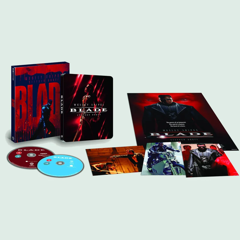 Blade - Zavvi Exclusive 4K Ultra HD Steelbook (Includes 2D Blu-ray) Image 1
