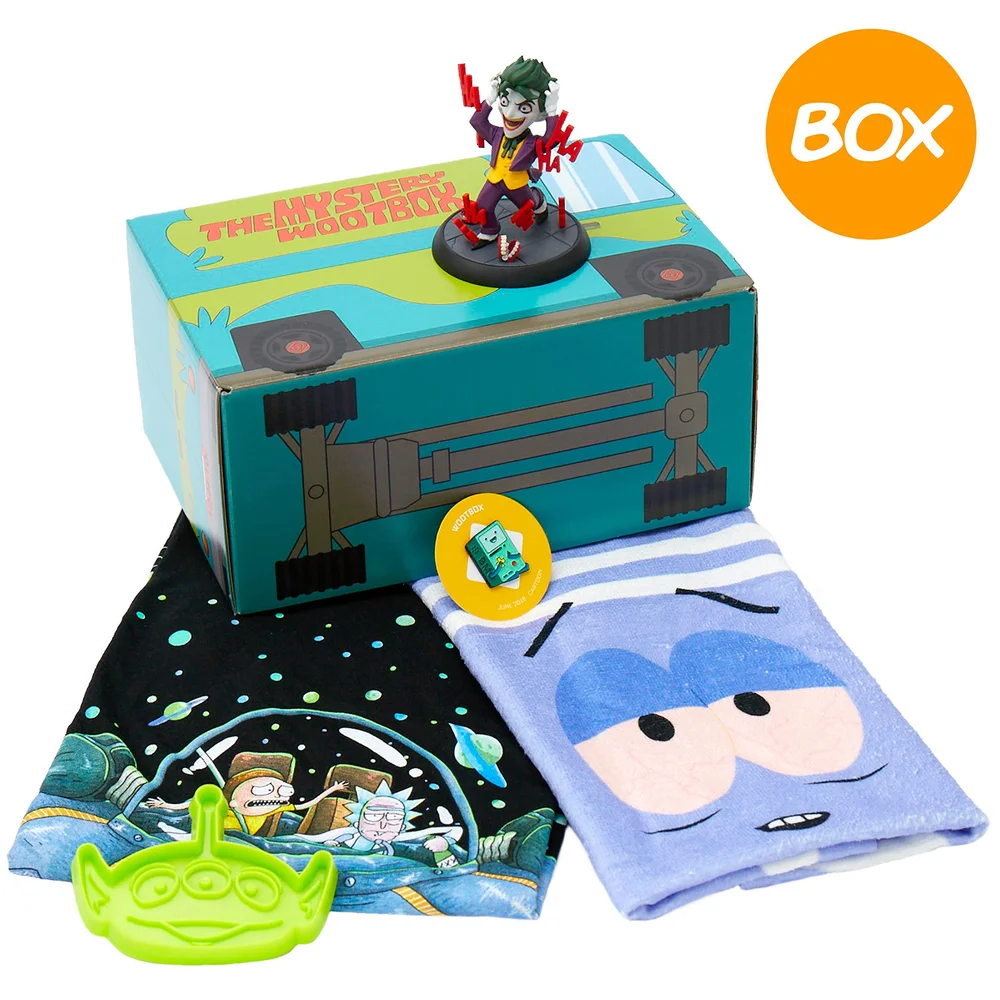 Wootbox Cartoon Jun18 Men's - M FR Image 1