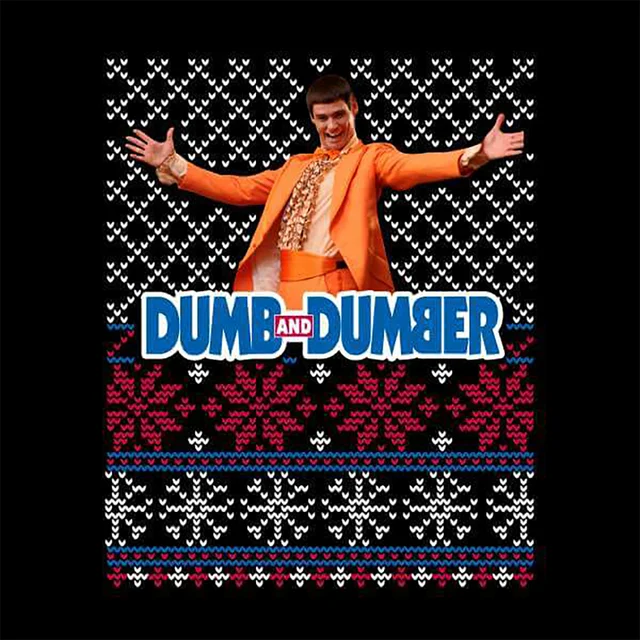 Dumb and Dumber Oh Look Frost! Sweatshirt - Black