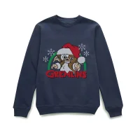 Gremlins Another Reason To Hate Christmas Jumper - Navy - undefined undefined