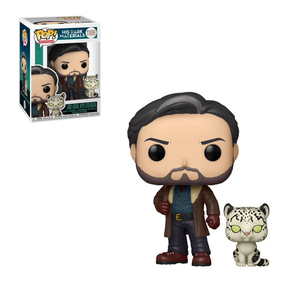 His Dark Materials Asriel with Stelmaria Pop! Vinyl Figure Image 1