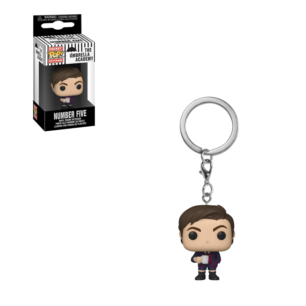 Umbrella Academy Number 5 Funko Pop! Vinyl Keychain Image 1