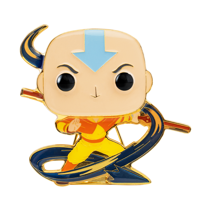 Avatar: The Last Airbender Aang Funko Pop! Pin Image 1