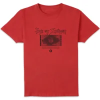 Lord Of The Rings Eye Of Sauron Men's T-Shirt - Red - undefined undefined