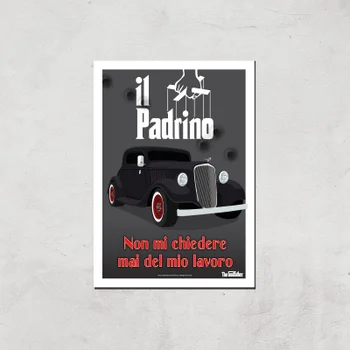 The Godfather Il Padrino Giclee Art Print