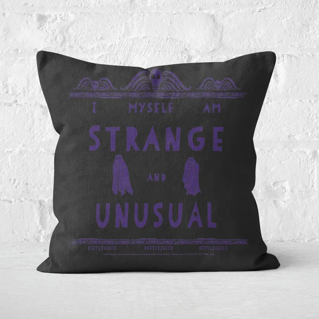 Beetlejuice Cushion Square Cushion