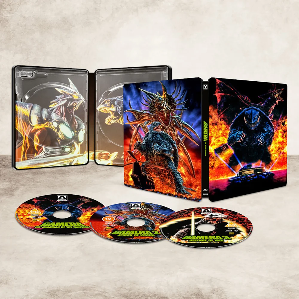 Gamera - The Heisei Trilogy - Steelbook Image 1