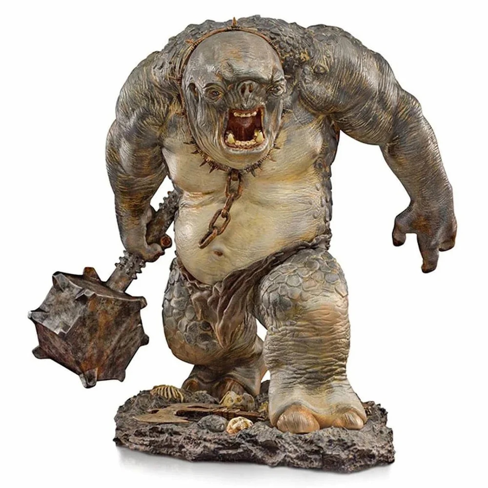Iron Studios Lord of the Rings Deluxe BDS Art Scale Statue 1/10 Cave Troll 46 cm Image 1