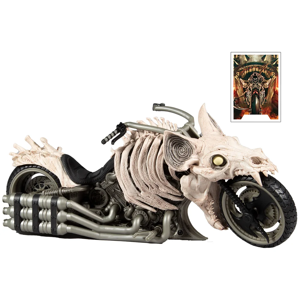 McFarlane DC Multiverse Vehicles - Batman Death Metal Motorcycle Action Figure Image 1