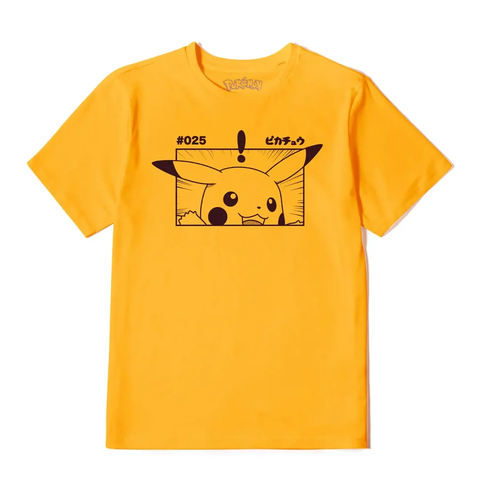 Pokémon Pikachu Unisex T-Shirt - Mustard - XL Image 1