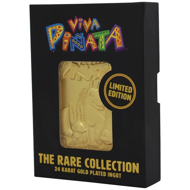 The Rare Collection - Viva-Pinata 24k Gold Plated Ingot - Rare Store Exclusive