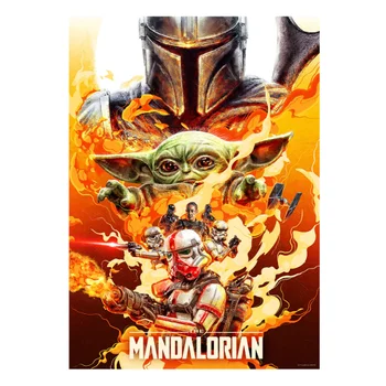 Star Wars The Mandalorian "Redemption" Lithograph by Chris Christodoulou