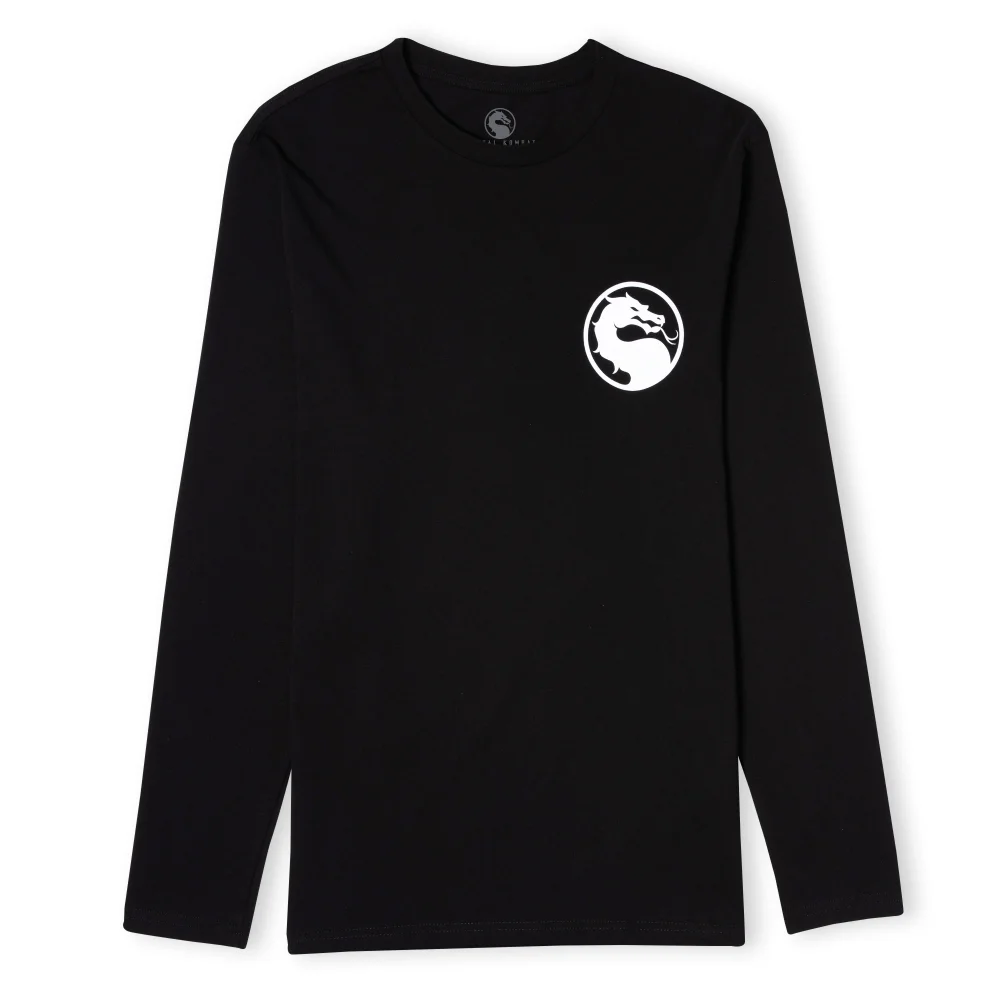 Mortal Kombat Characters Unisex Long Sleeve T-Shirt - Black - S Image 1