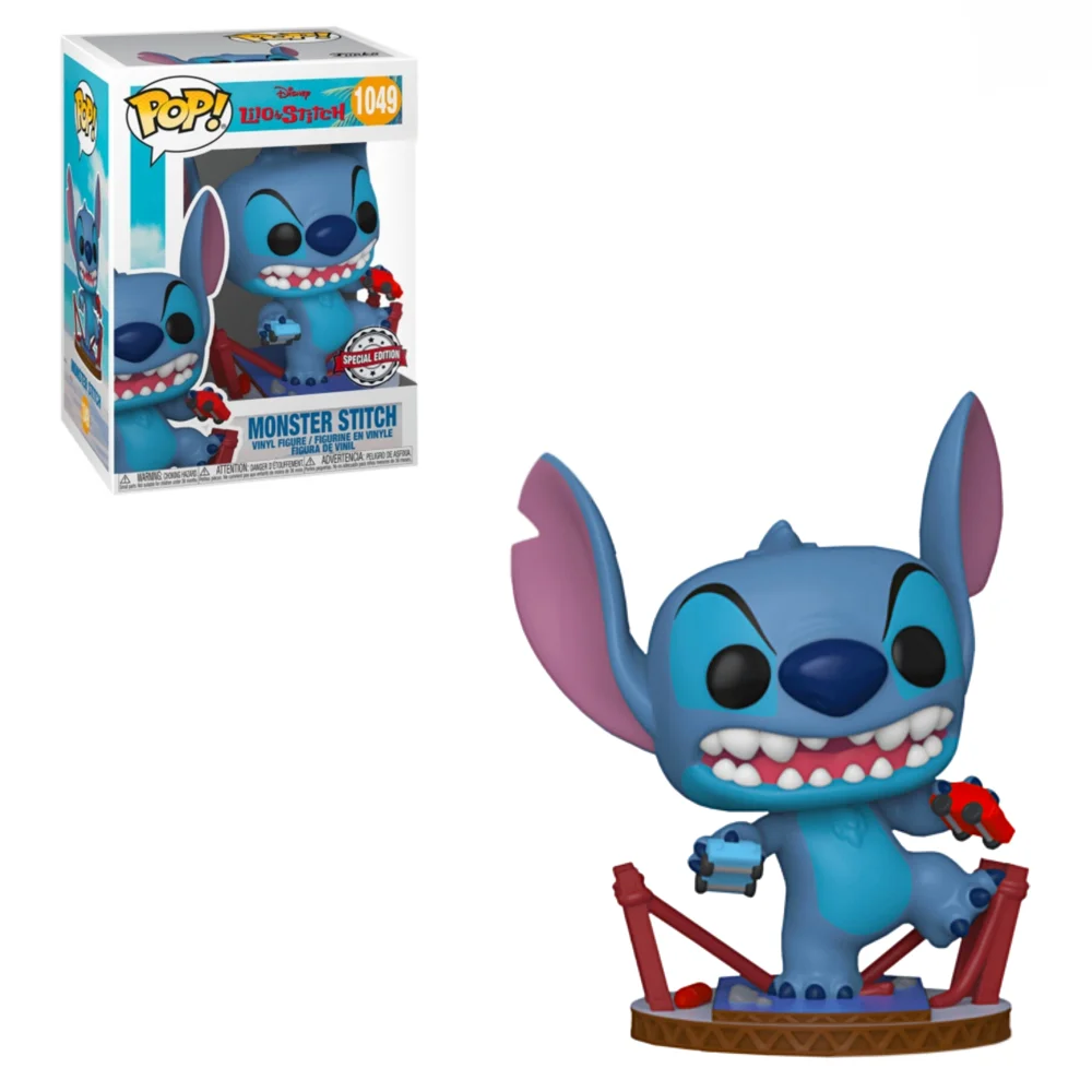 Disney Lilo and Stitch Monster Stitch EXC Funko Pop! Vinyl Image 1