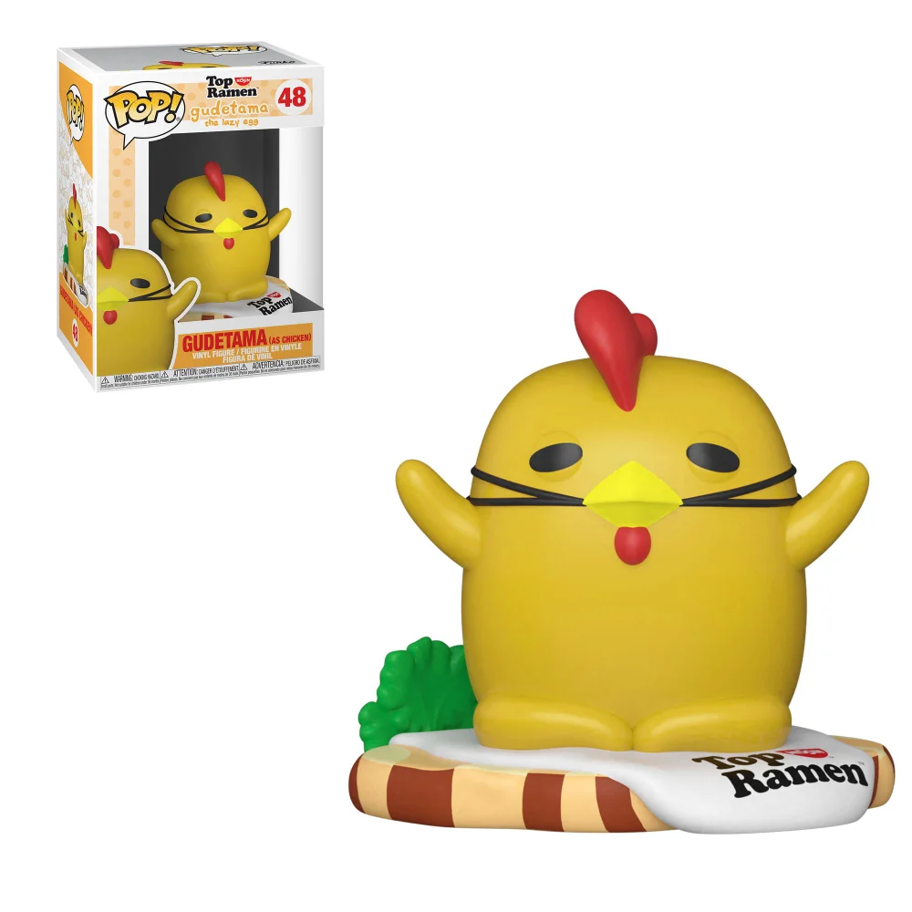 Sanrio Gudetama x Nissin Gudetama Funko Pop Vinyl Image 1