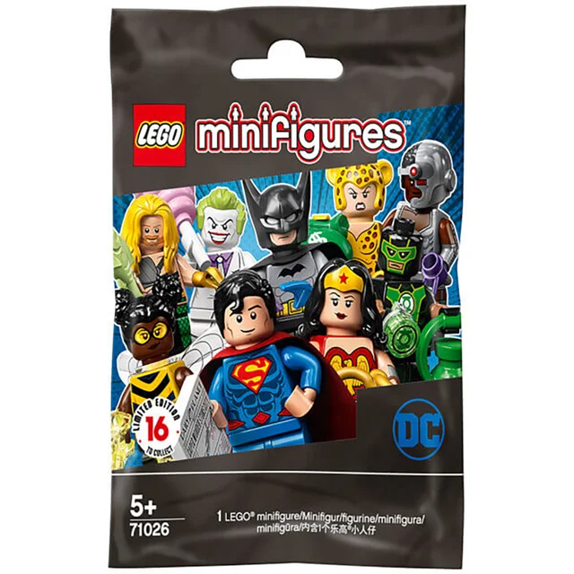 DC Sweatshirt & Lego Minifigure Bundle