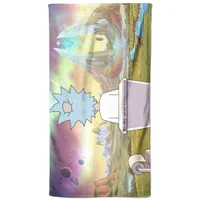 Rick and Morty Toilet Scene Beach Towel - undefined undefined