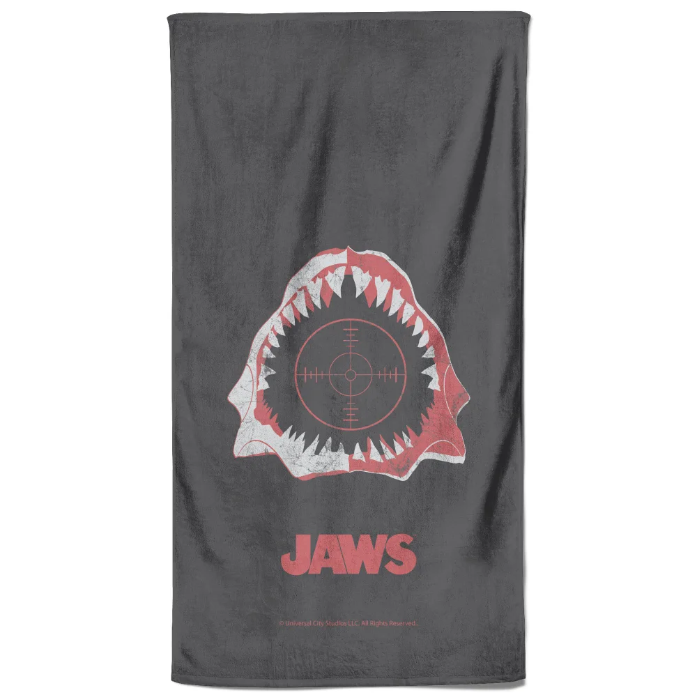 Jaws Print Beach Towel Image 1