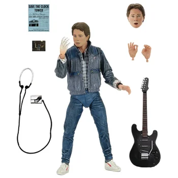 NECA Back to the Future Marty McFly 1985 Guitar Audition Ultimate 7 Inch Scale Action Figure