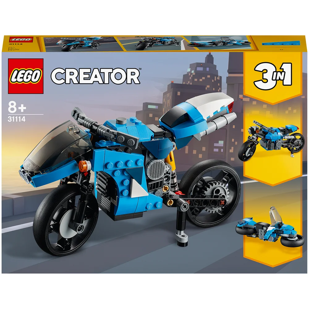LEGO Creator: 3 in 1 Superbike Building Set (31114) Image 1