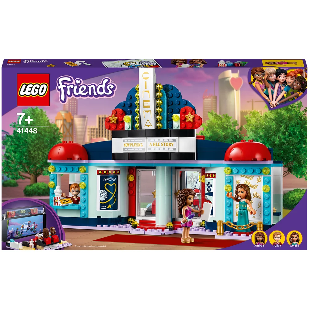 LEGO Friends: Heartlake City Movie Theater Cinema Toy (41448) Image 1