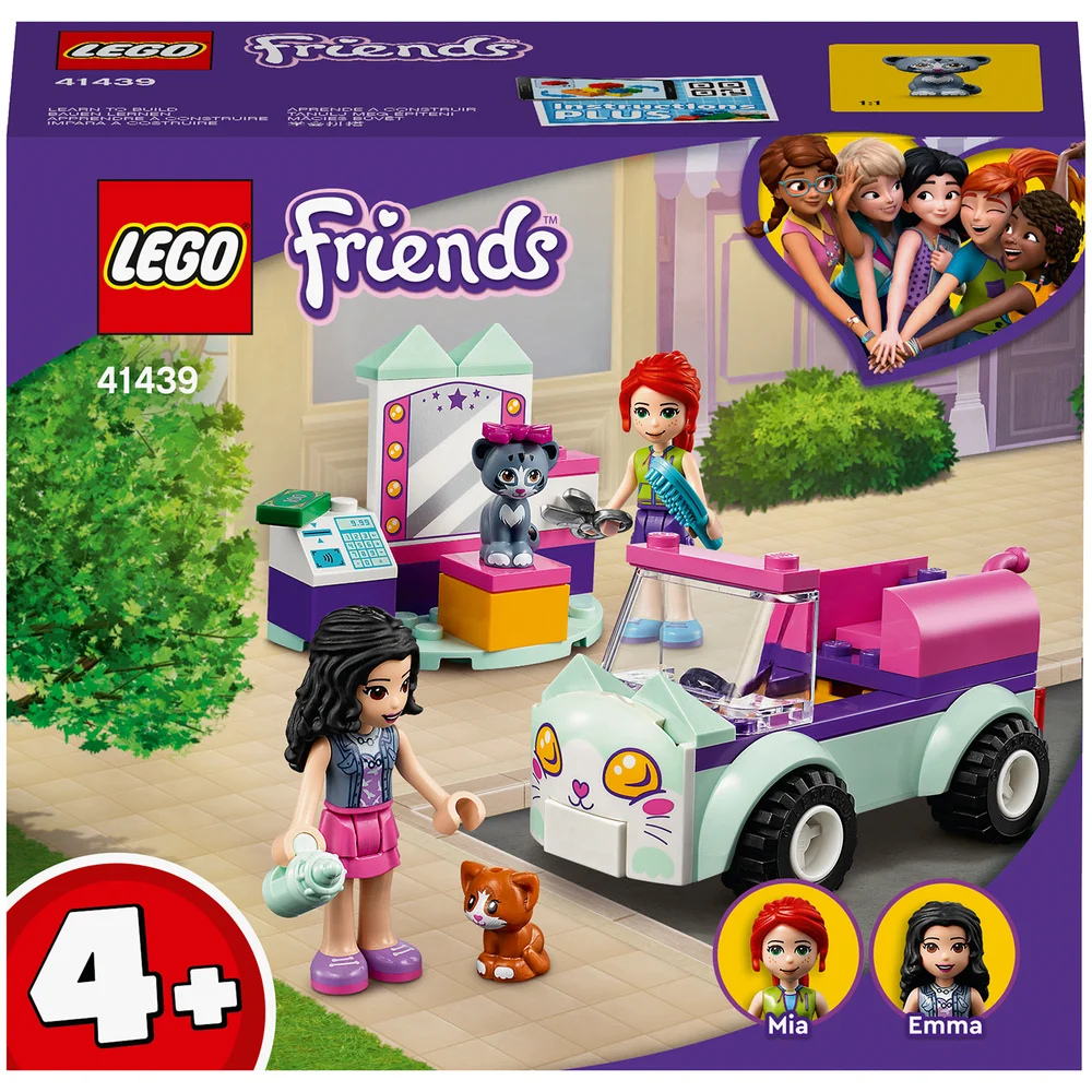 LEGO Friends: Cat Grooming Car Toy Kittens Playset (41439) Image 1