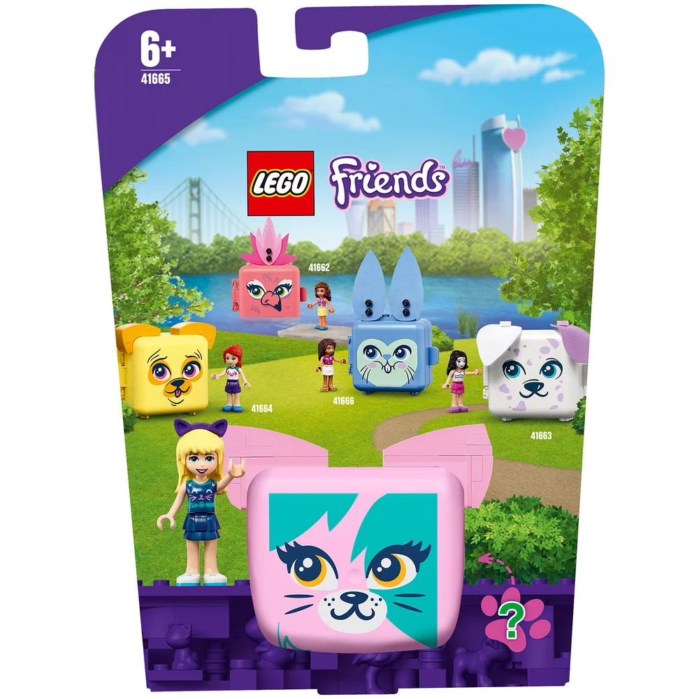 LEGO Friends: Stephanie’s Cat Cube Playset (41665) Image 1