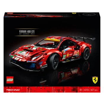 LEGO Technic: Ferrari 488 GTE AF Corse #51 Car Set (42125)