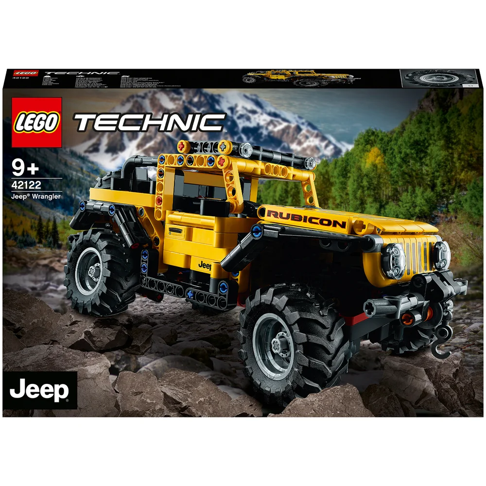 LEGO Technic: Jeep Wrangler 4x4 Toy Car (42122) Image 1