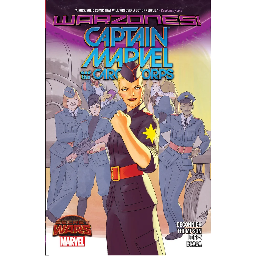 Marvel Captain Marvel & The Carol Corps Graphic Novel Paperback Image 1