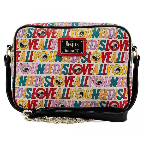 Loungefly The Beatles All You Need Is Love Crossbody Image 1