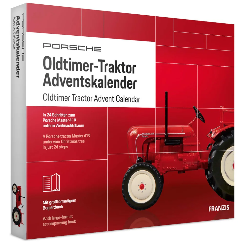Franzis Official Porsche Tractor Advent Calendar Image 1